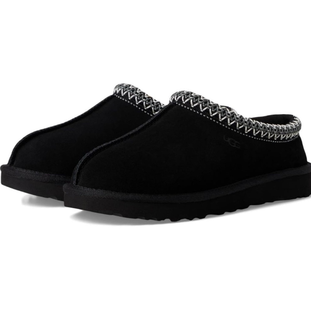 UGG Men's Black Slip-On Loafers